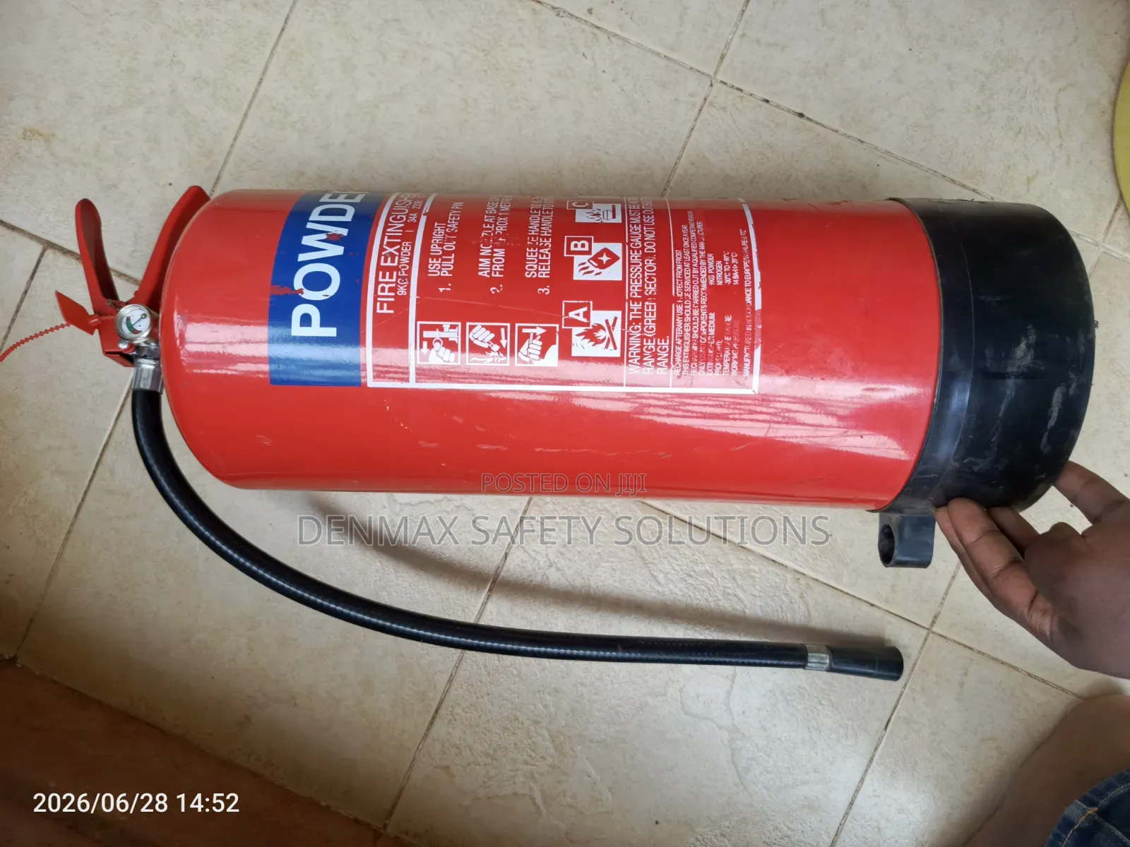 9kg Dry Powder Fire Extinguisher