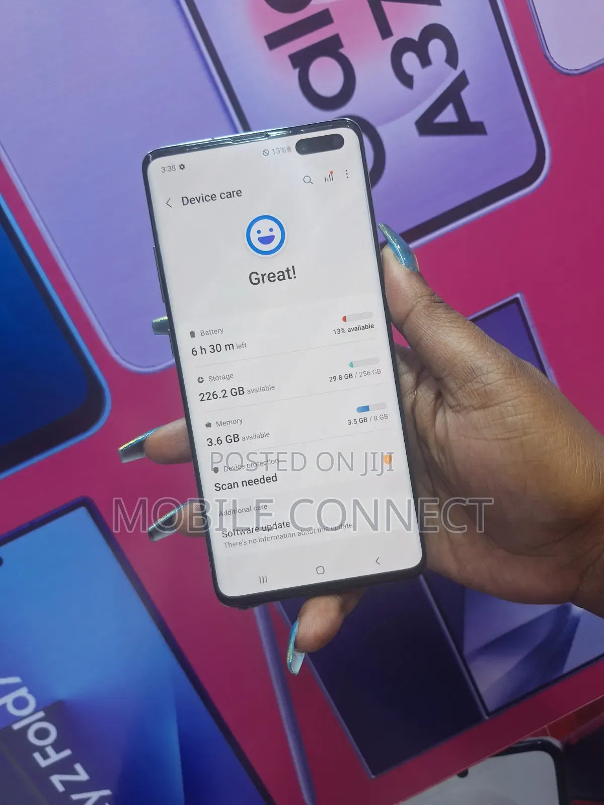 Samsung Galaxy S10 5G 256 GB Blue