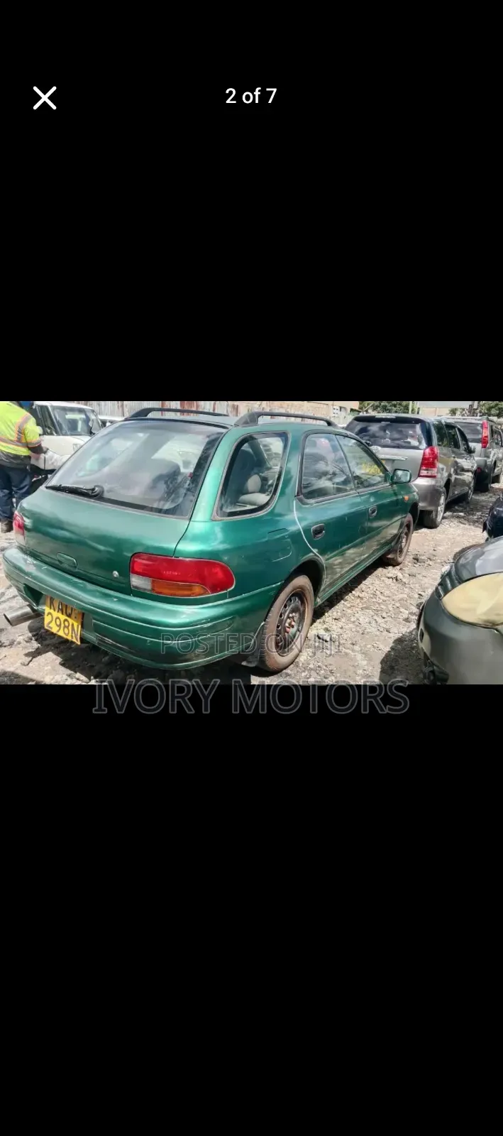 Subaru Impreza 2001 Green