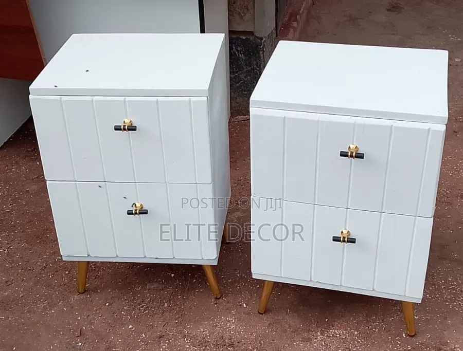 Big Executive Bedside Drawer Cabinet – Modern Wooden Nightstand Drawer