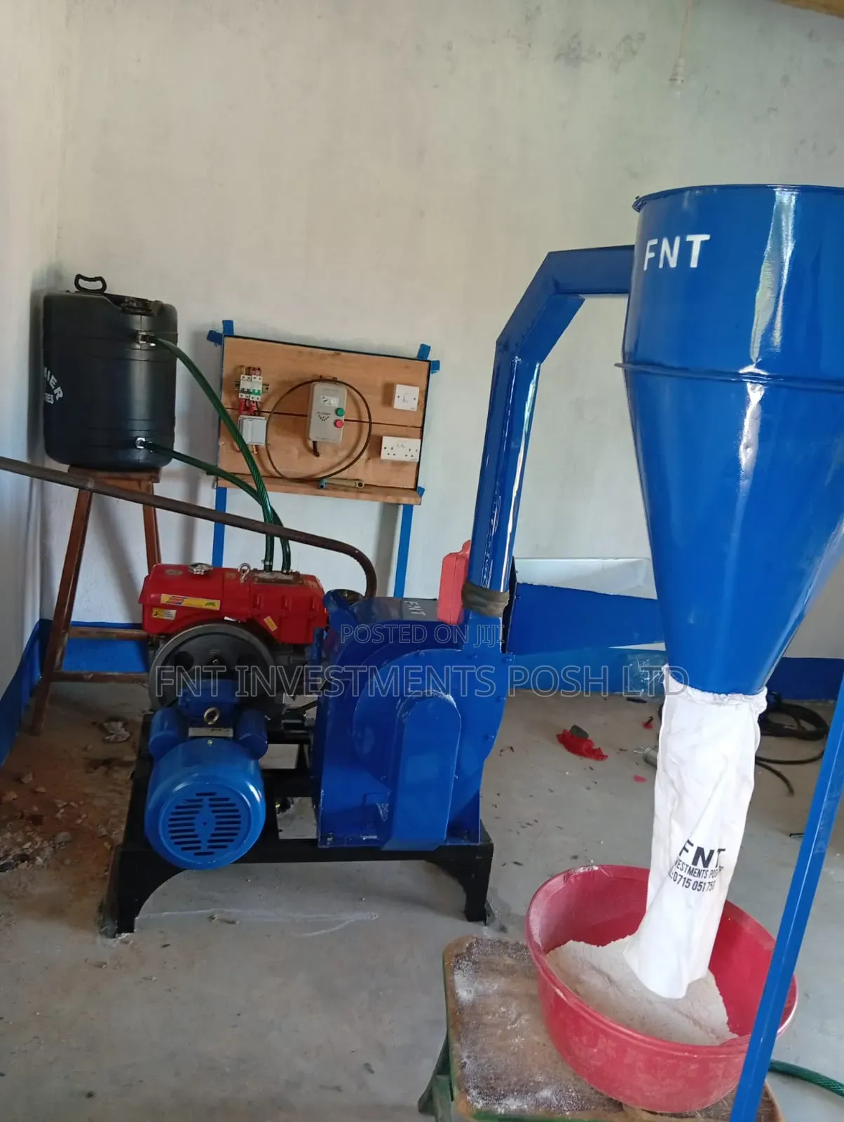 Eco-Diesel Electric Posho Mill