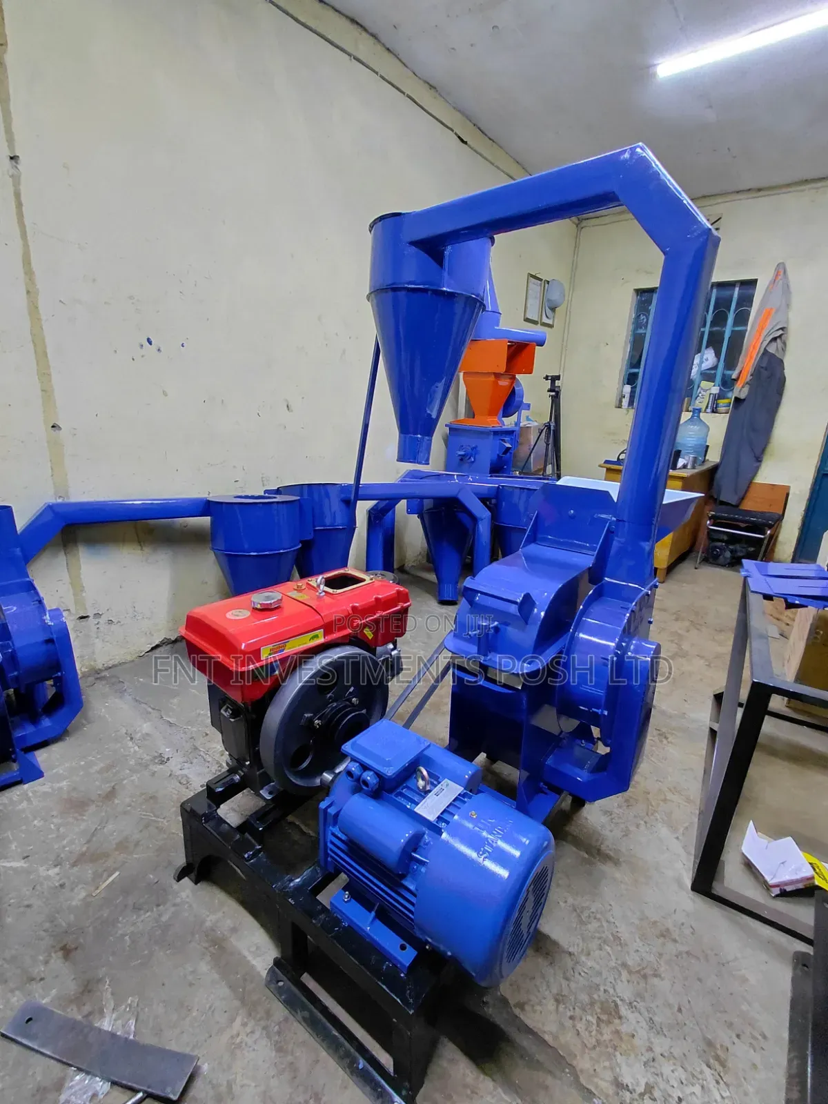High-Yield Hybrid Maize Flour Mill