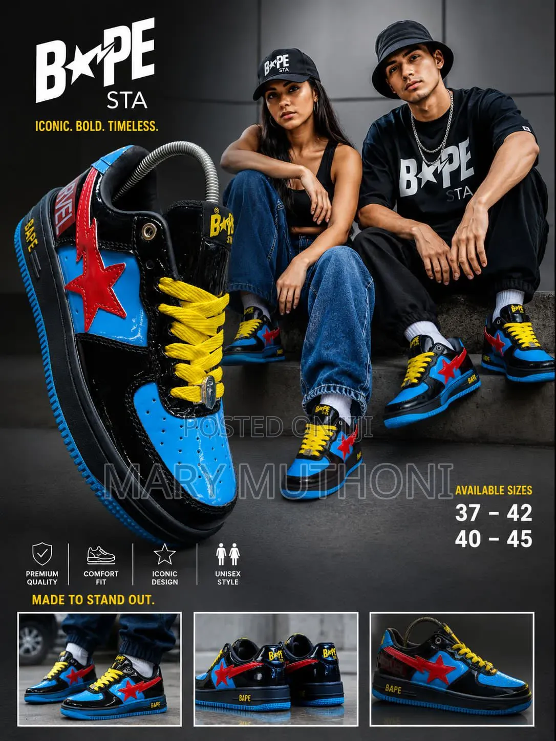 Bape Star Shoes