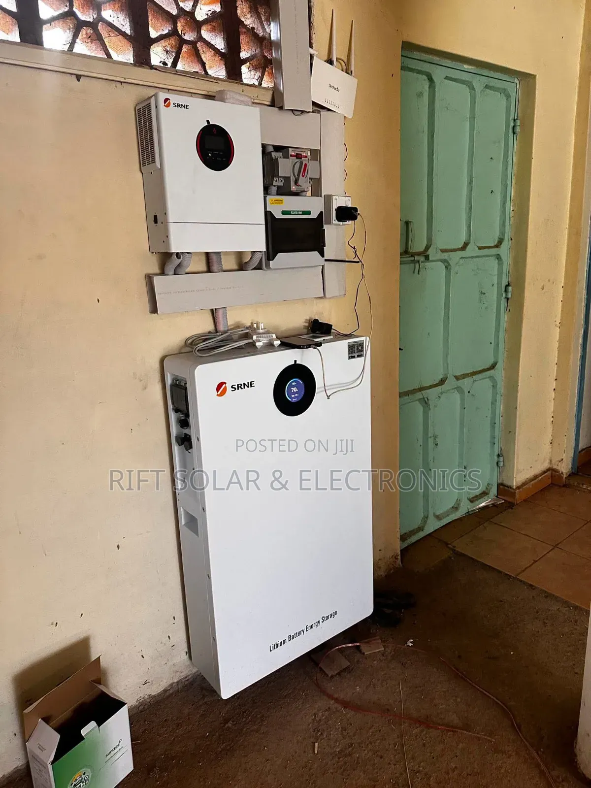 SRNE 10kwh - 48v (200Ah) Lithium Ion Solar Battery 6000 Cycle