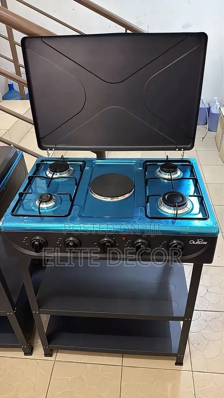 Olelon 4+1 Standing Cooker With Shelves
The Olelon 4+1