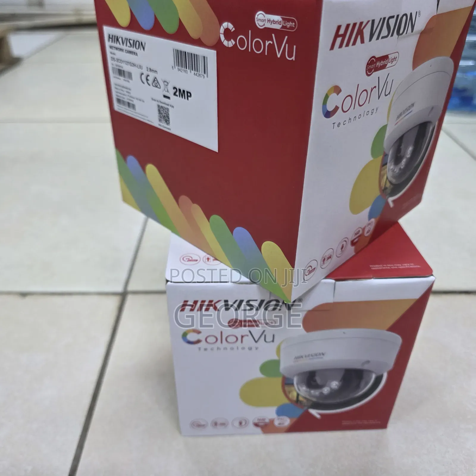 Hikvision Ds-2cd1127g2h-Liu 2mp Colorvu Ip Dome Camera