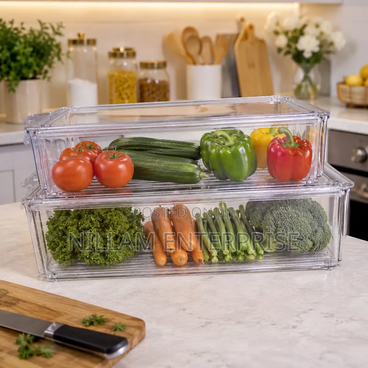 2 PCS Fridge Storage Containers*