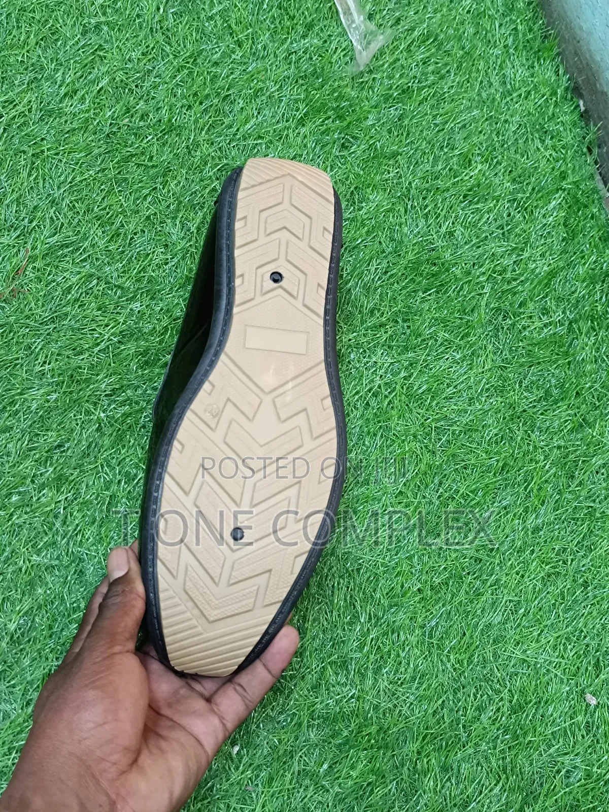 Black Wetlook Men Official Loafers - Slip on Size _ 40-45