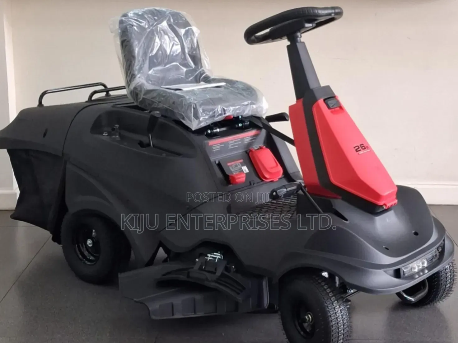 Brand New 26" Ride-on Lawn Mower – Battery Powered, Heavy Duty