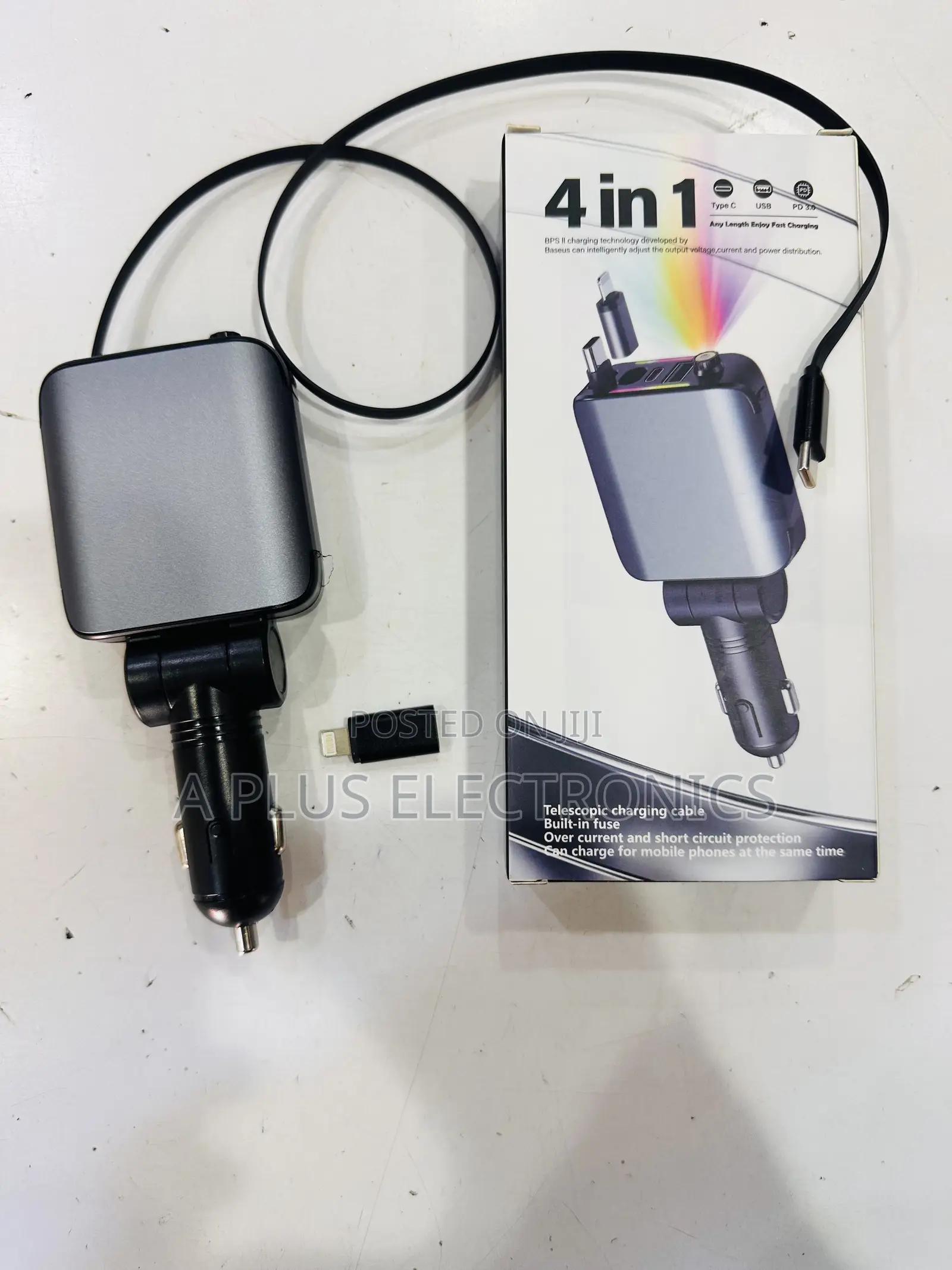 4 in 1 Super Fast Phone Charger for All Smartphones