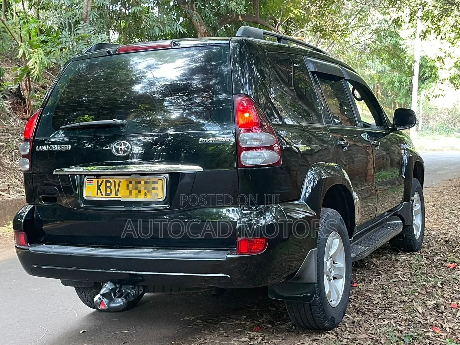 Toyota Land Cruiser Prado 2007 Black