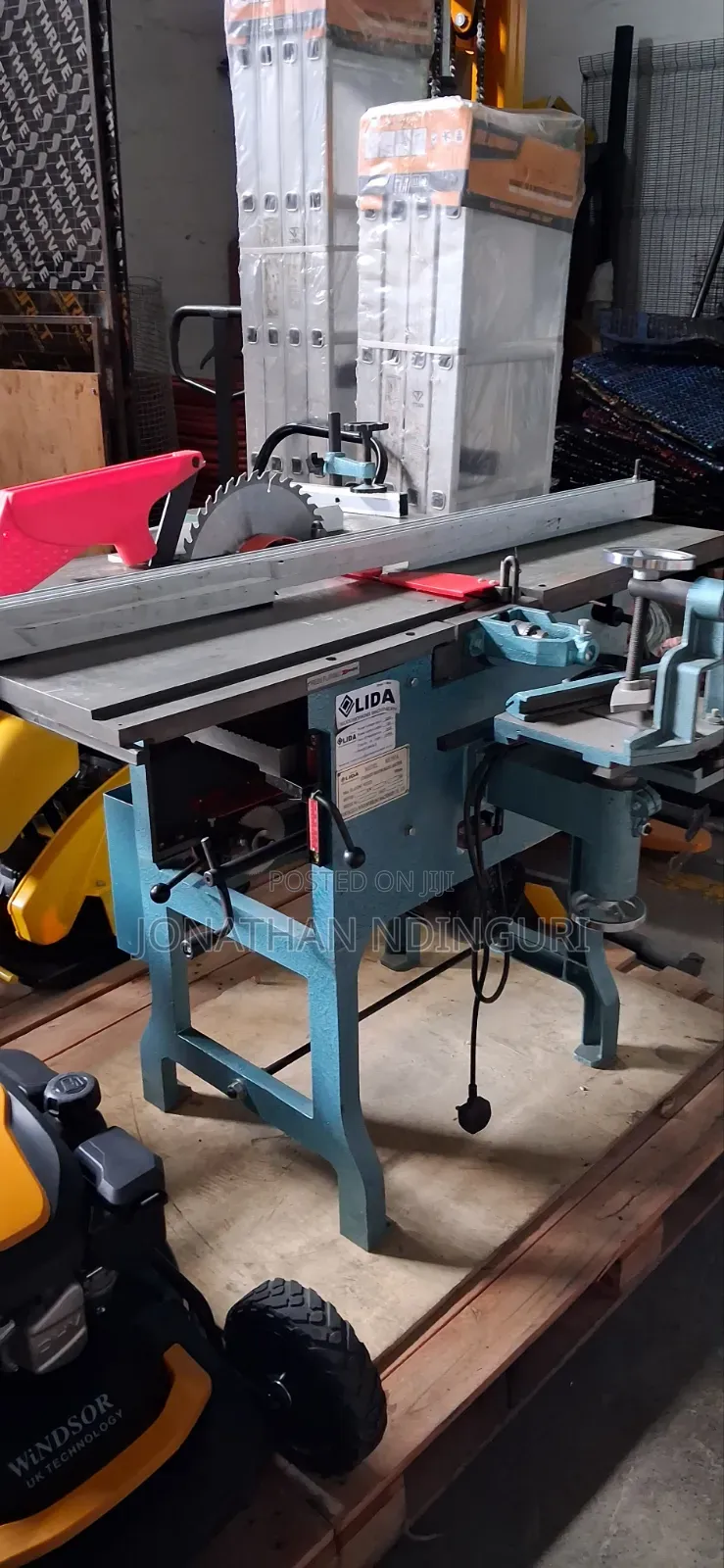 8 in 1 Wood Working Machine – Heavy Duty Wood Processing Machine