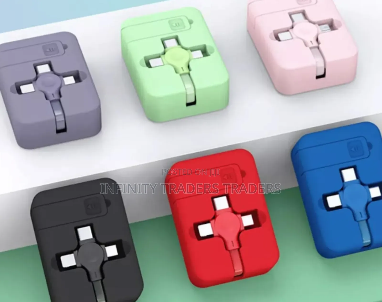 3 in 1 Portable Retractable Charger