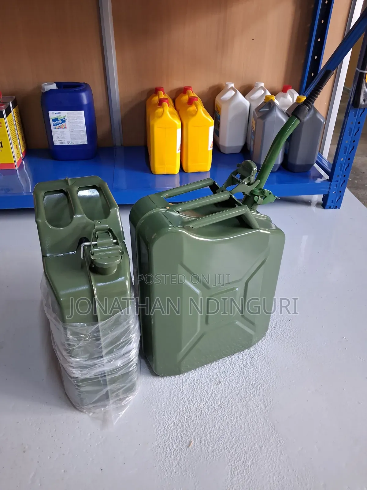 Fuel Jerrycans 20l Metallic – Heavy Duty Fuel Handling Can