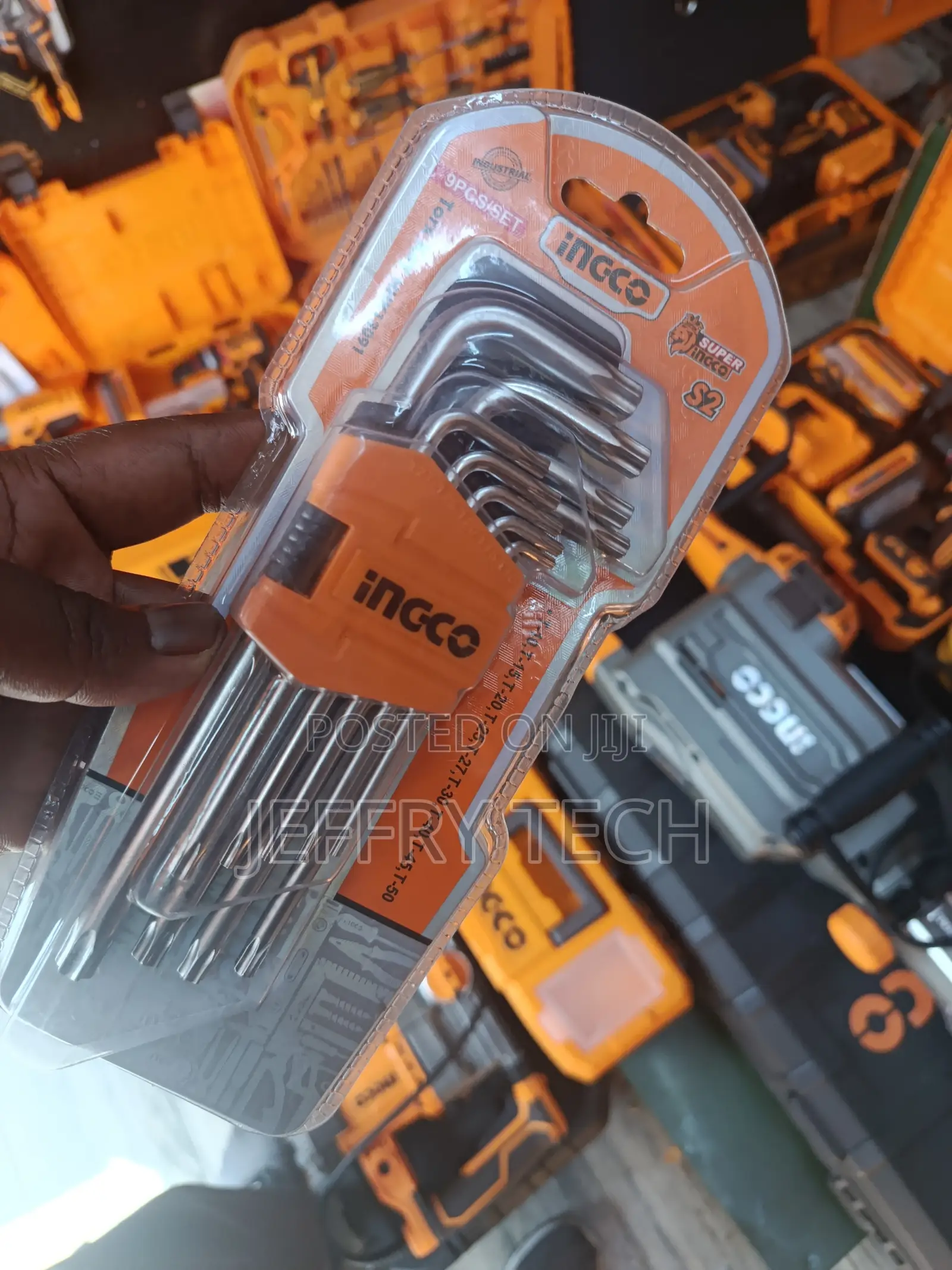 Ingco Hhk11092 Hex Key 9pcs