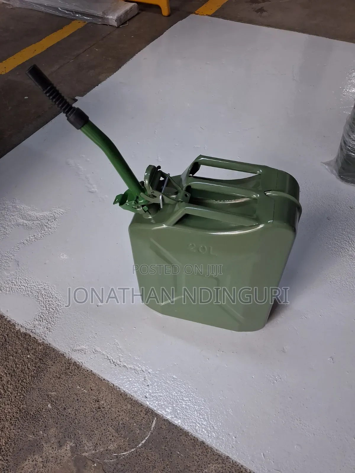 Fuel Jerrycans 20l Metallic – Professional Grade Steel Fuel Can