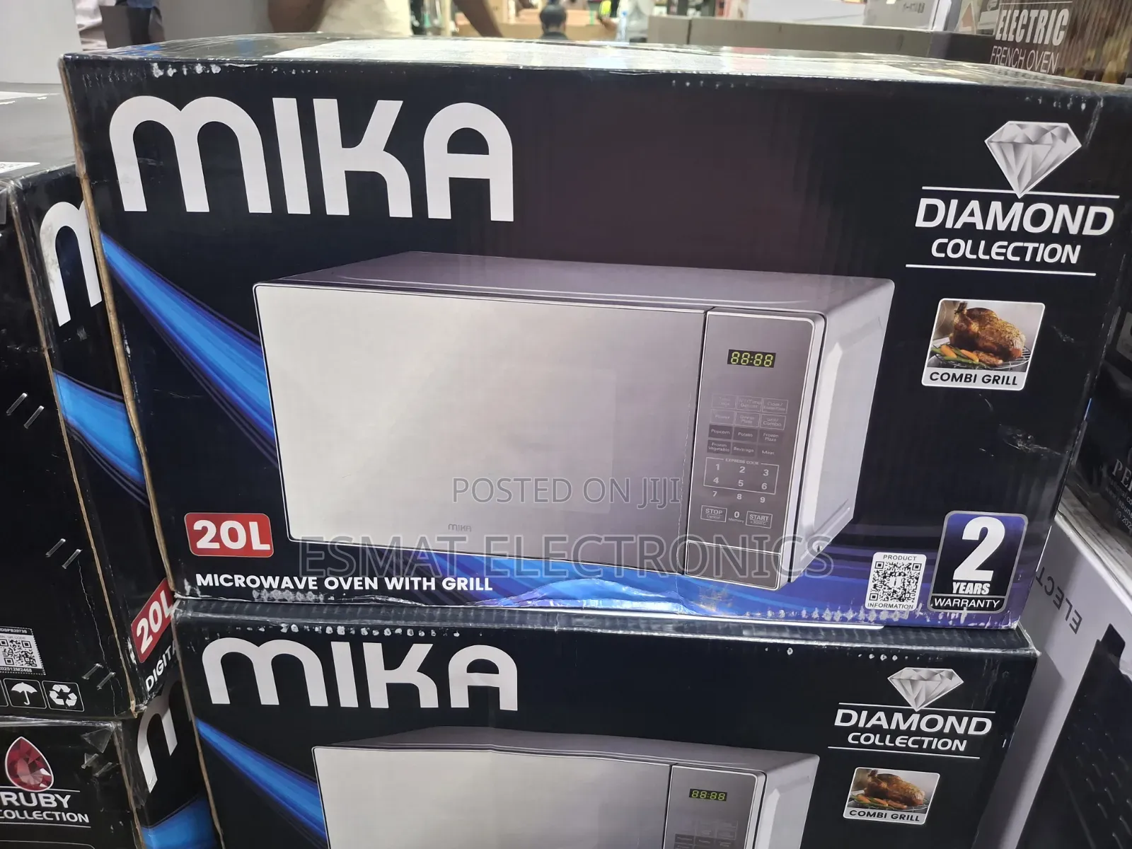 Mika Microwave Oven, 20l, Digital, With Grill (Combi),