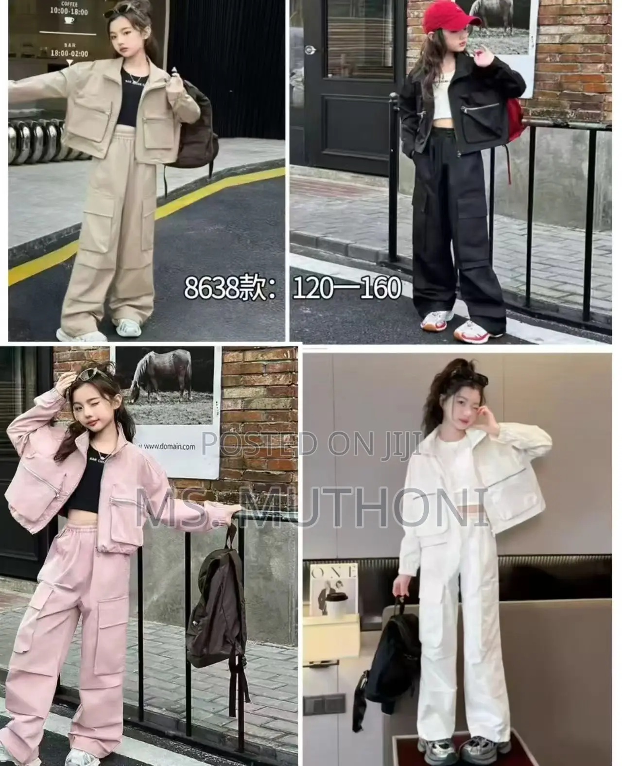 Girls Fancy Wideleg 2pcs Set (5-12 Yrs )