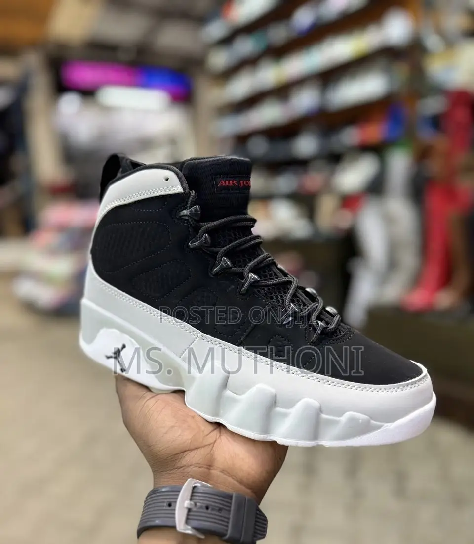 Size 40-45 High Top Jordan 9 Retro