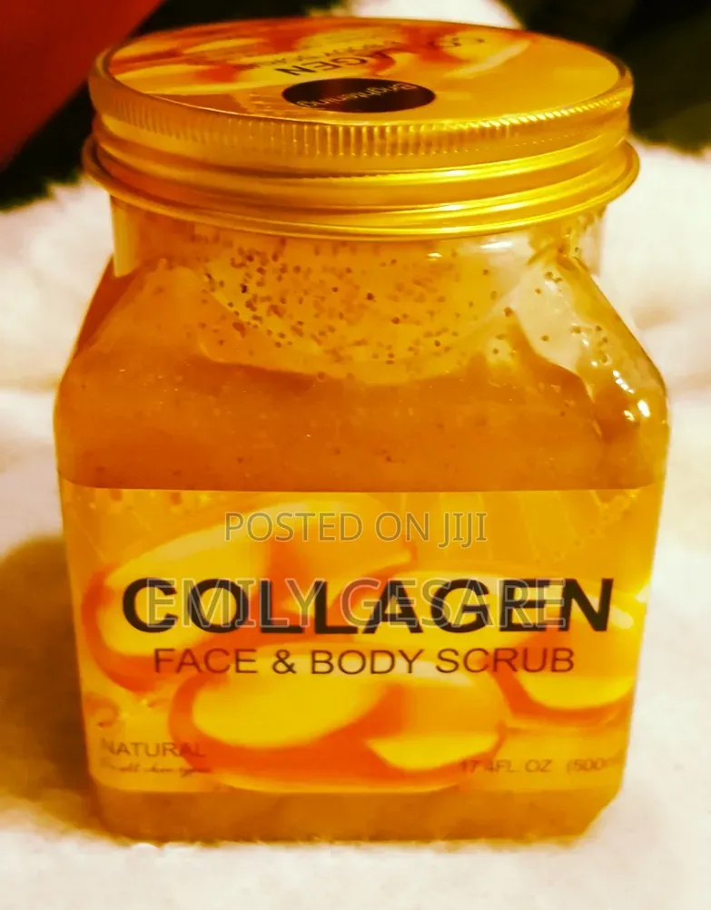 Collagen Face And Body Scrub