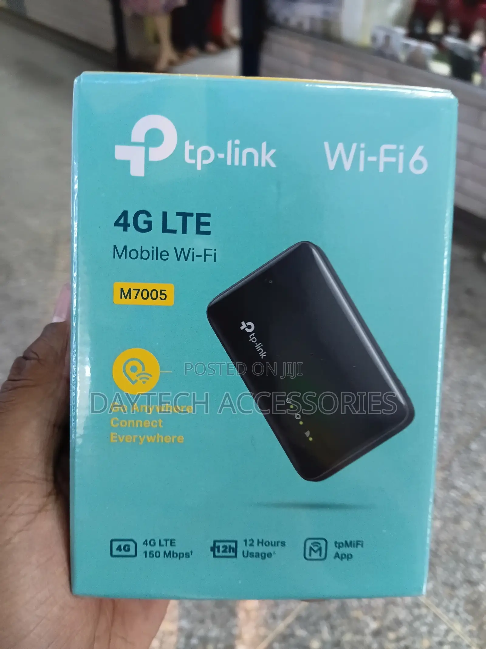 Tp-Link M7005 – Portable Wifi Router 4g Lte Wifi 6 Ax287 - Black