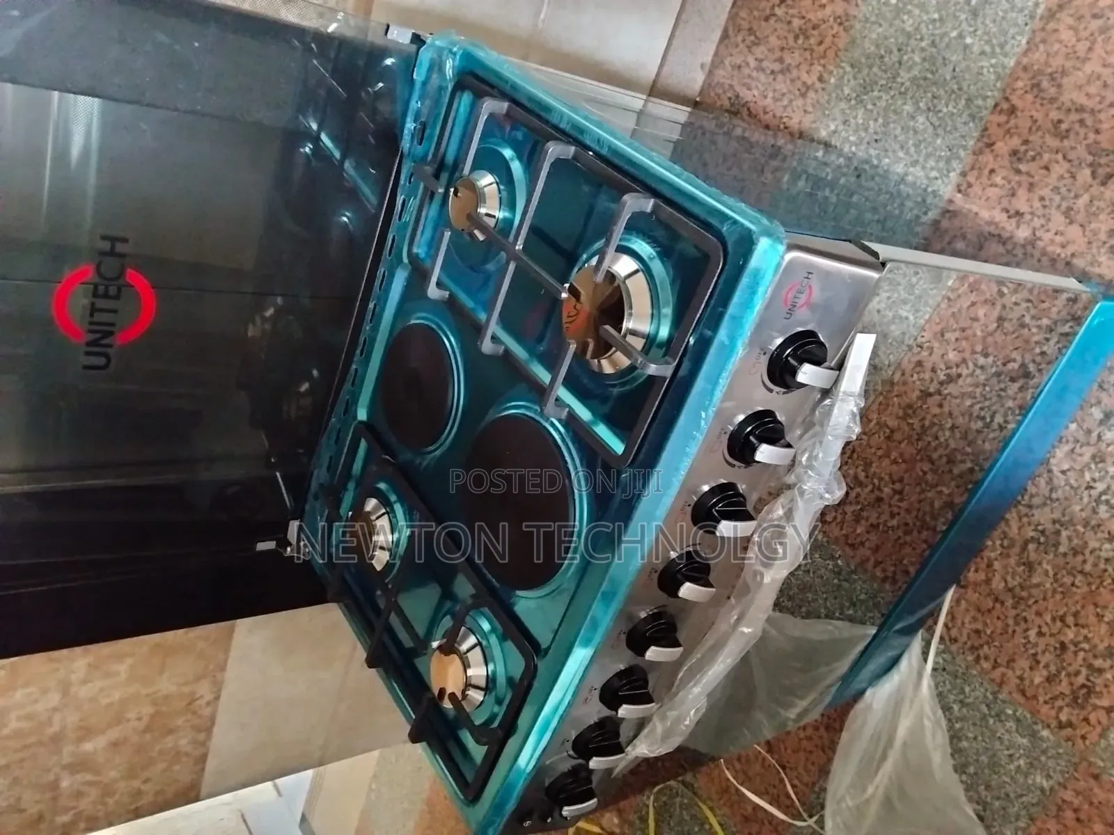 60*90 Unitech 4+2 Freestanding Gas Cooker