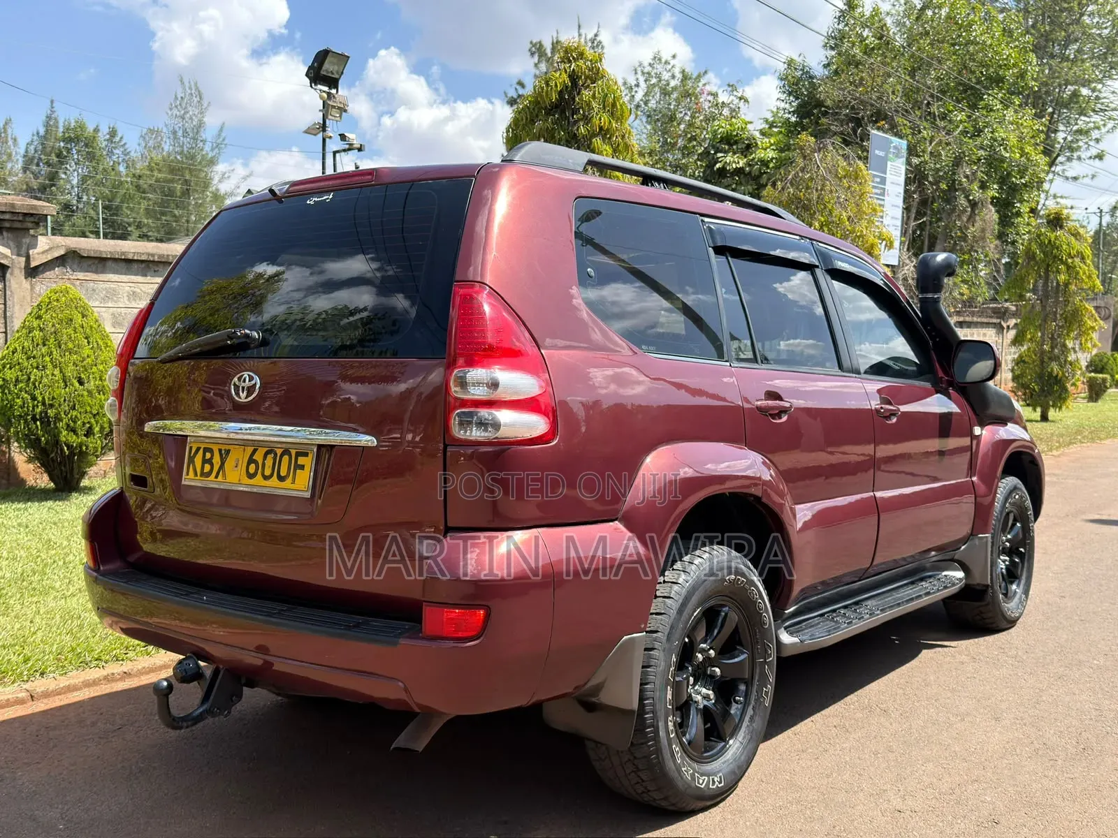Toyota Land Cruiser Prado 2006 Red