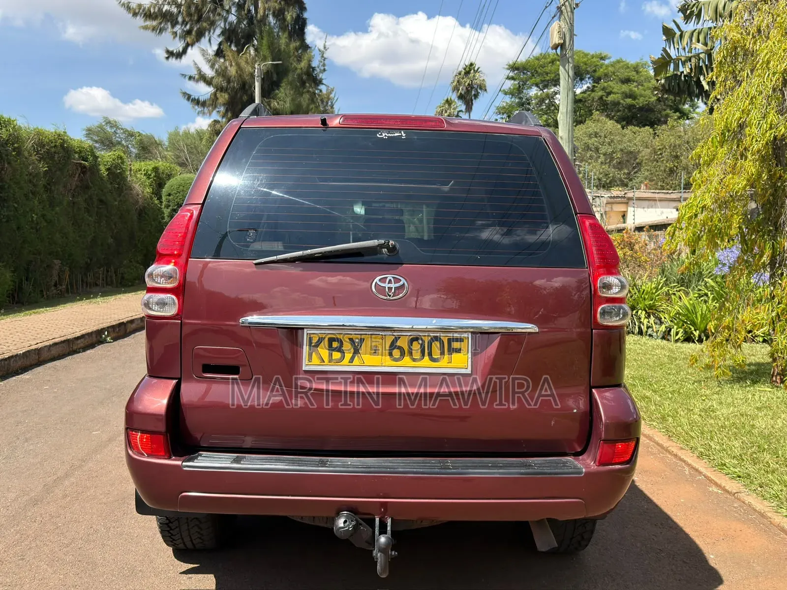 Toyota Land Cruiser Prado 2006 Red