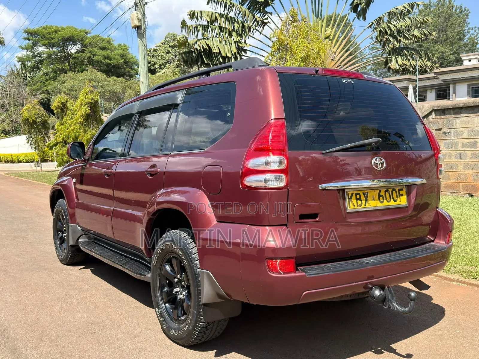 Toyota Land Cruiser Prado 2006 Red