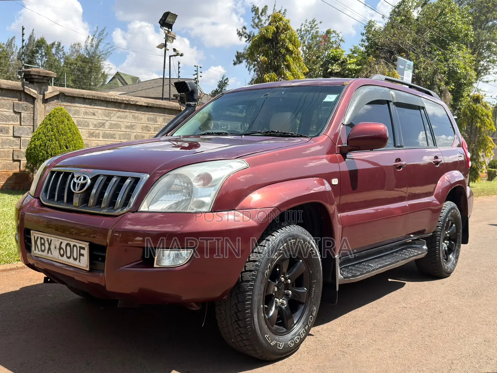 Toyota Land Cruiser Prado 2006 Red