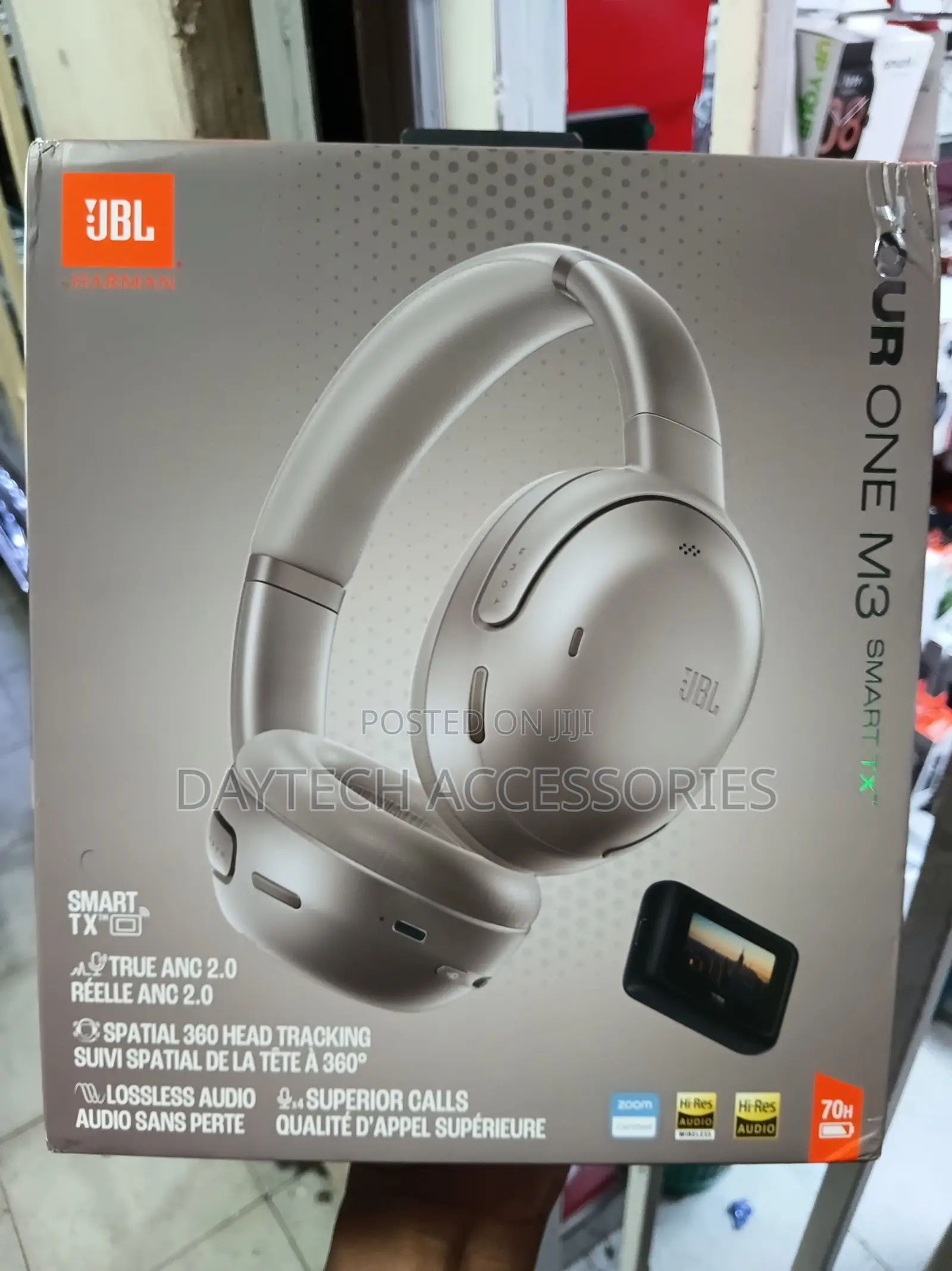 These Are JBL Tour One M3 Smart Tx Over-Ear Wireless Headphones.