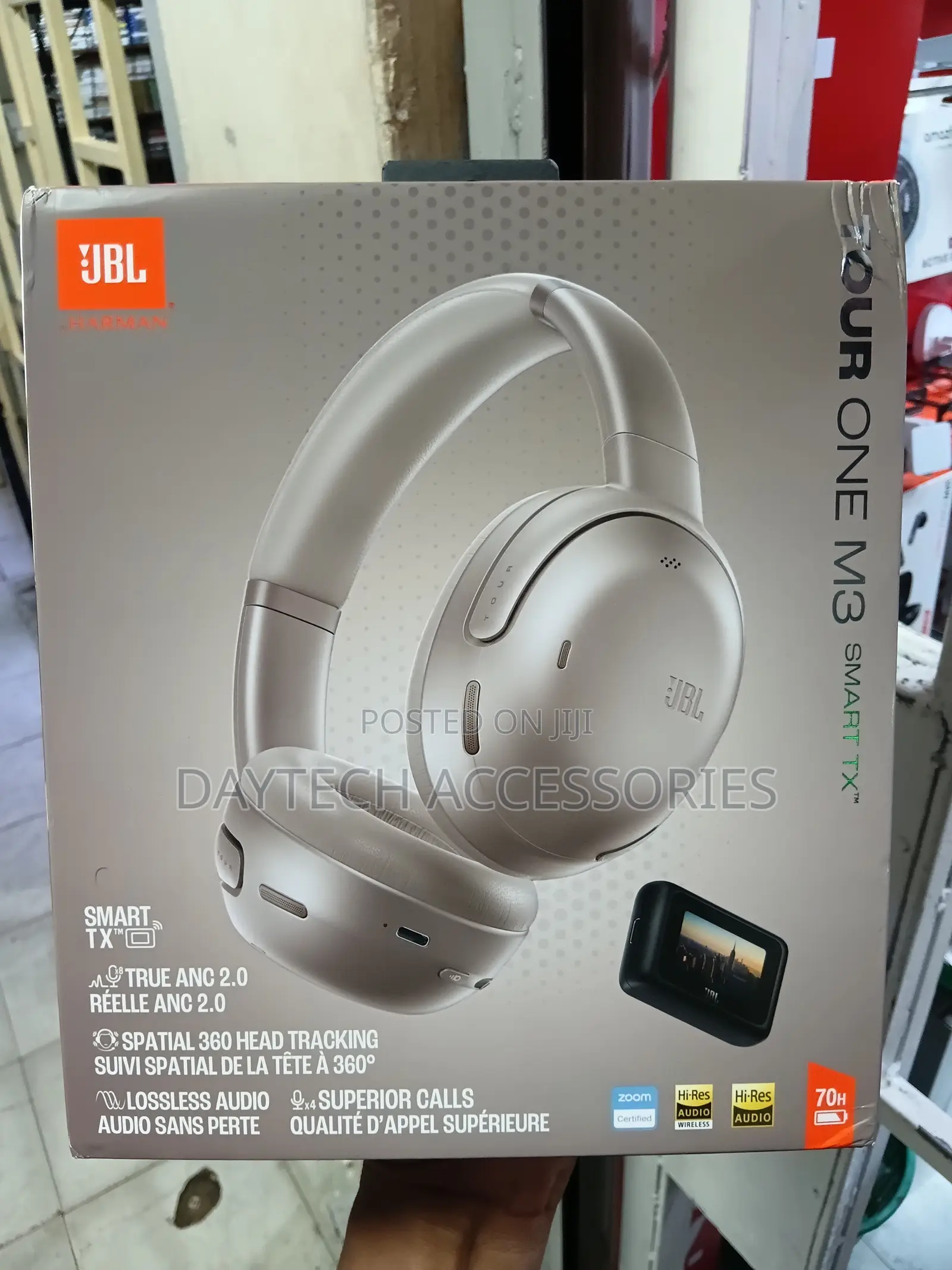 These Are JBL Tour One M3 Smart Tx Over-Ear Wireless Headphones.