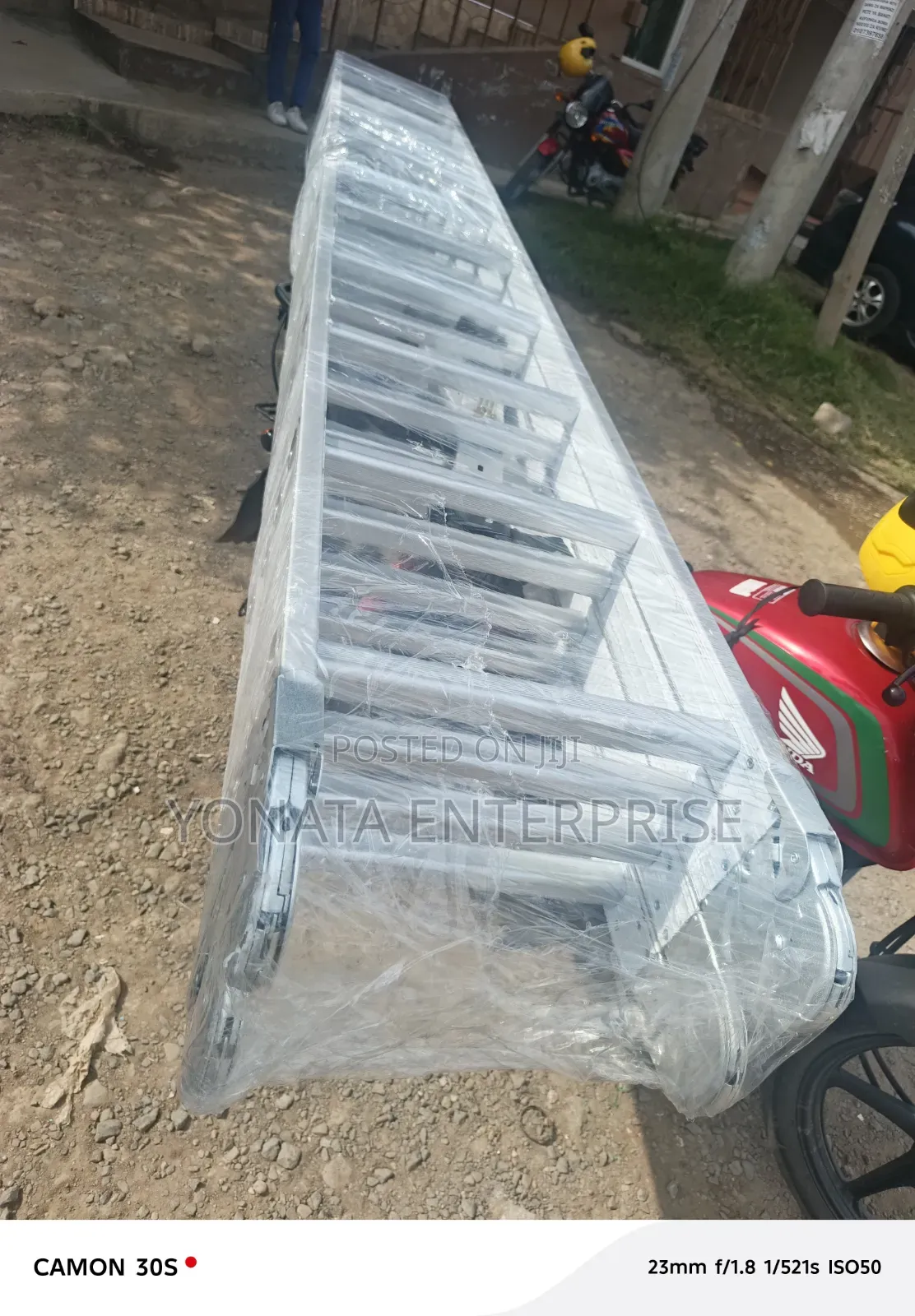 Commercial 4*10 Aluminum Foldable Ladder 40ft