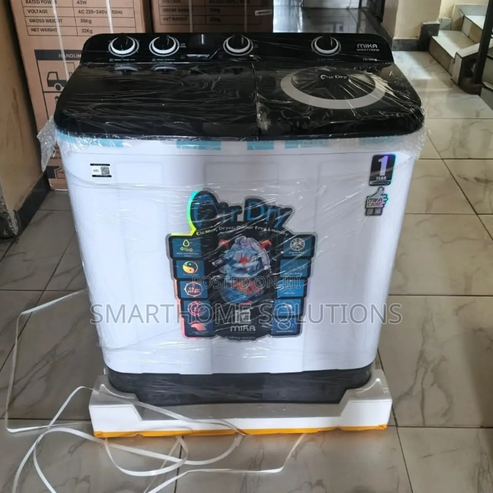 Mika 10kg Wash and Spin With an Air Dryer Top Load