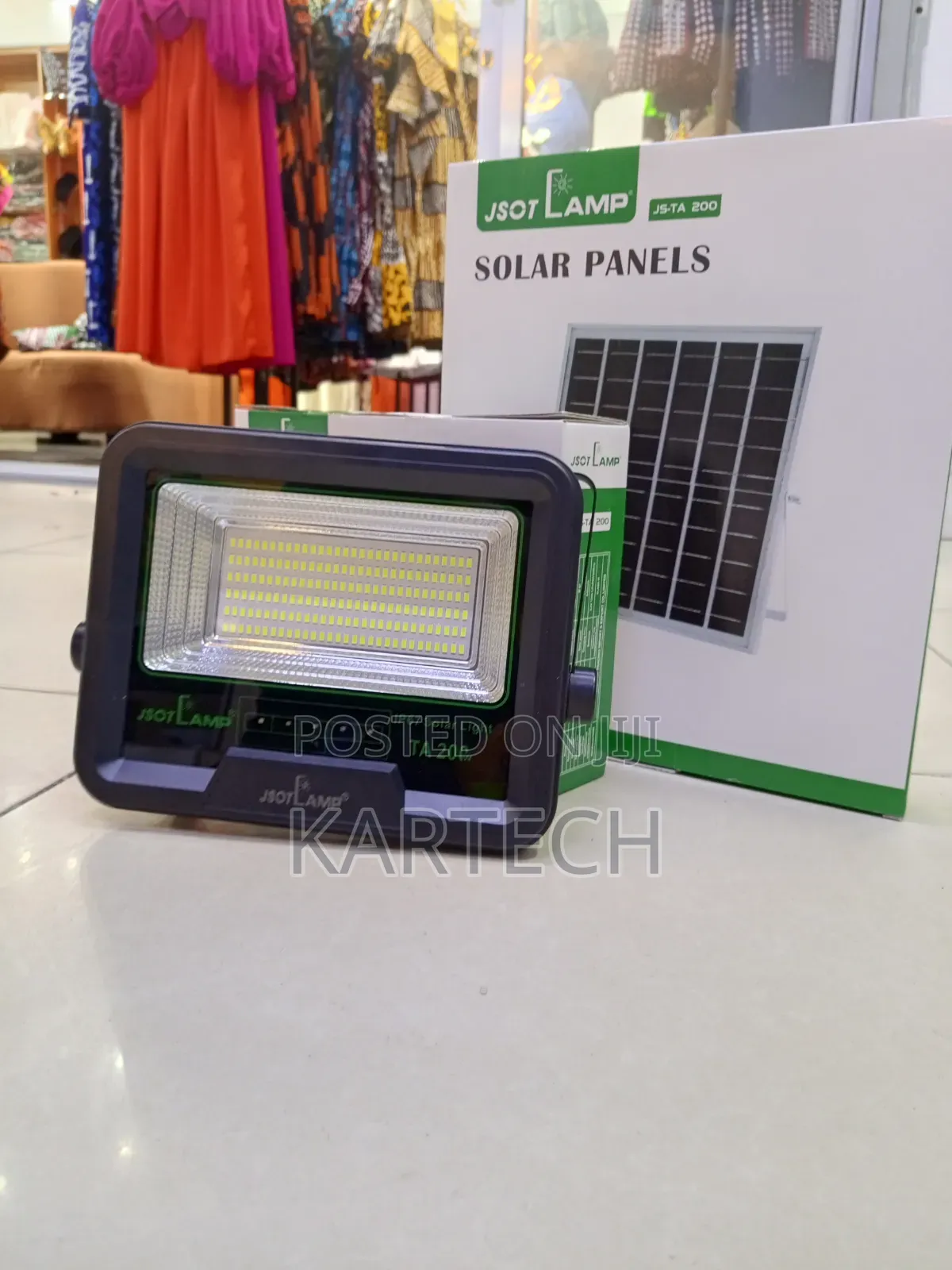 Jsot Lamp Ta200 200w Solar Led Flood Light With Solar Panel