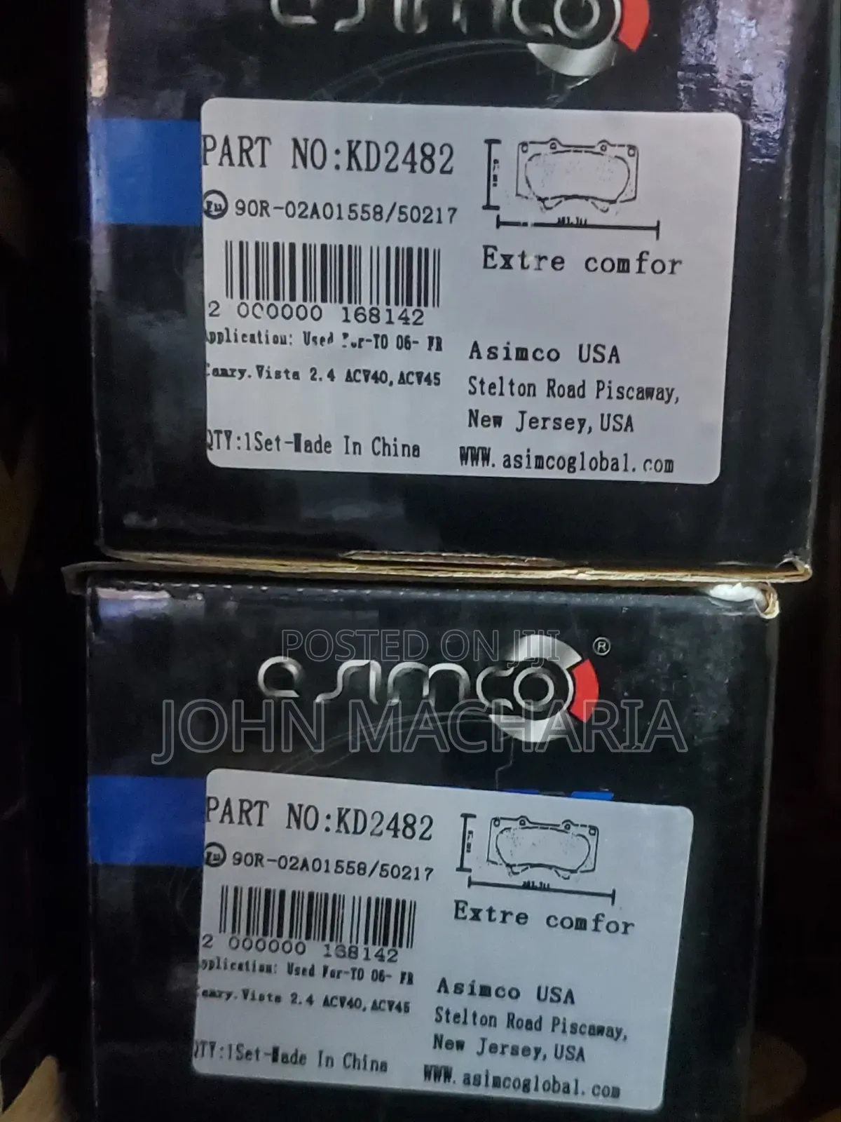 Brake Pads for Toyota Land Cruiser Prado 120 and 150