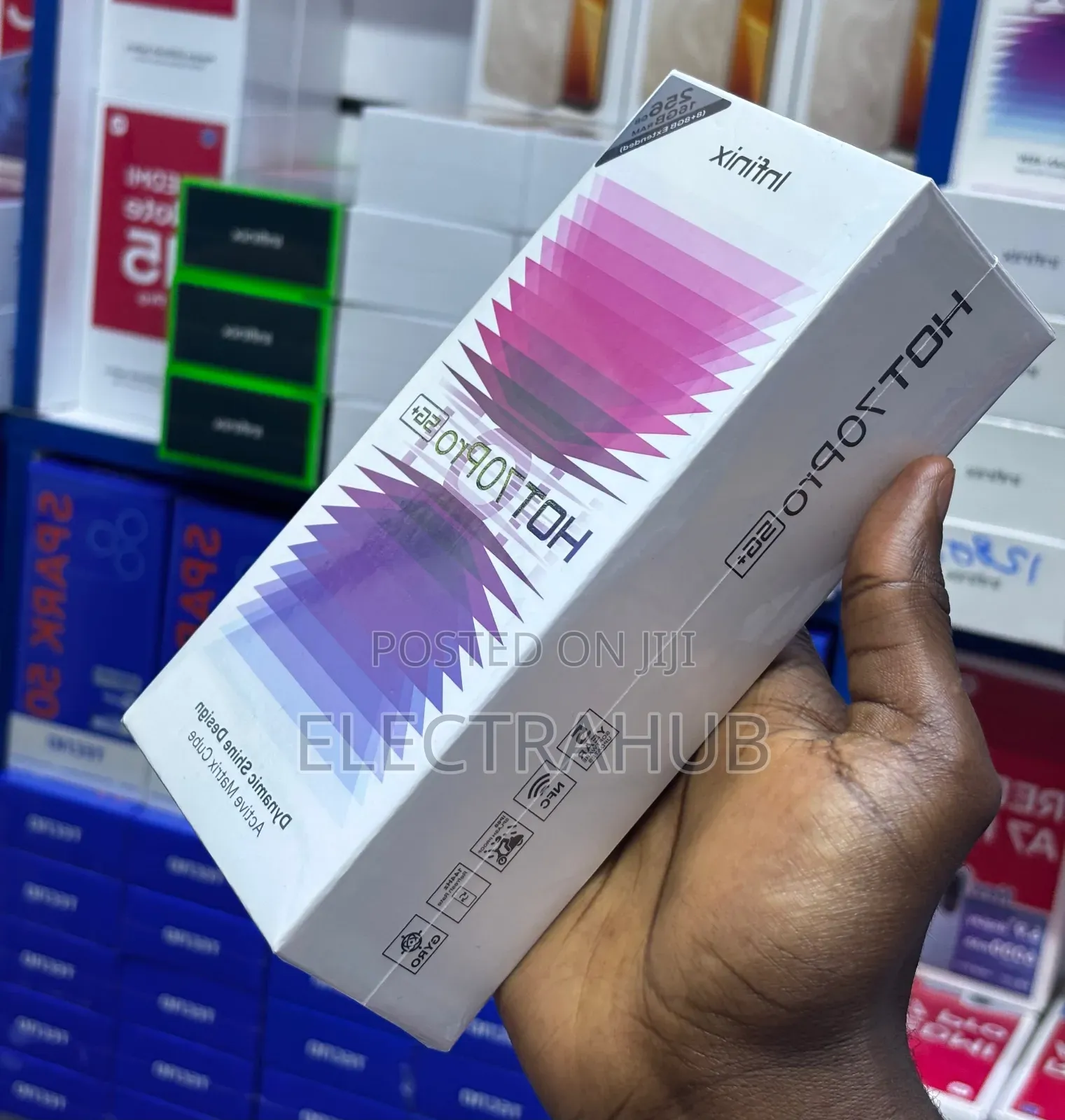 New Infinix Hot 70 256 GB Black
