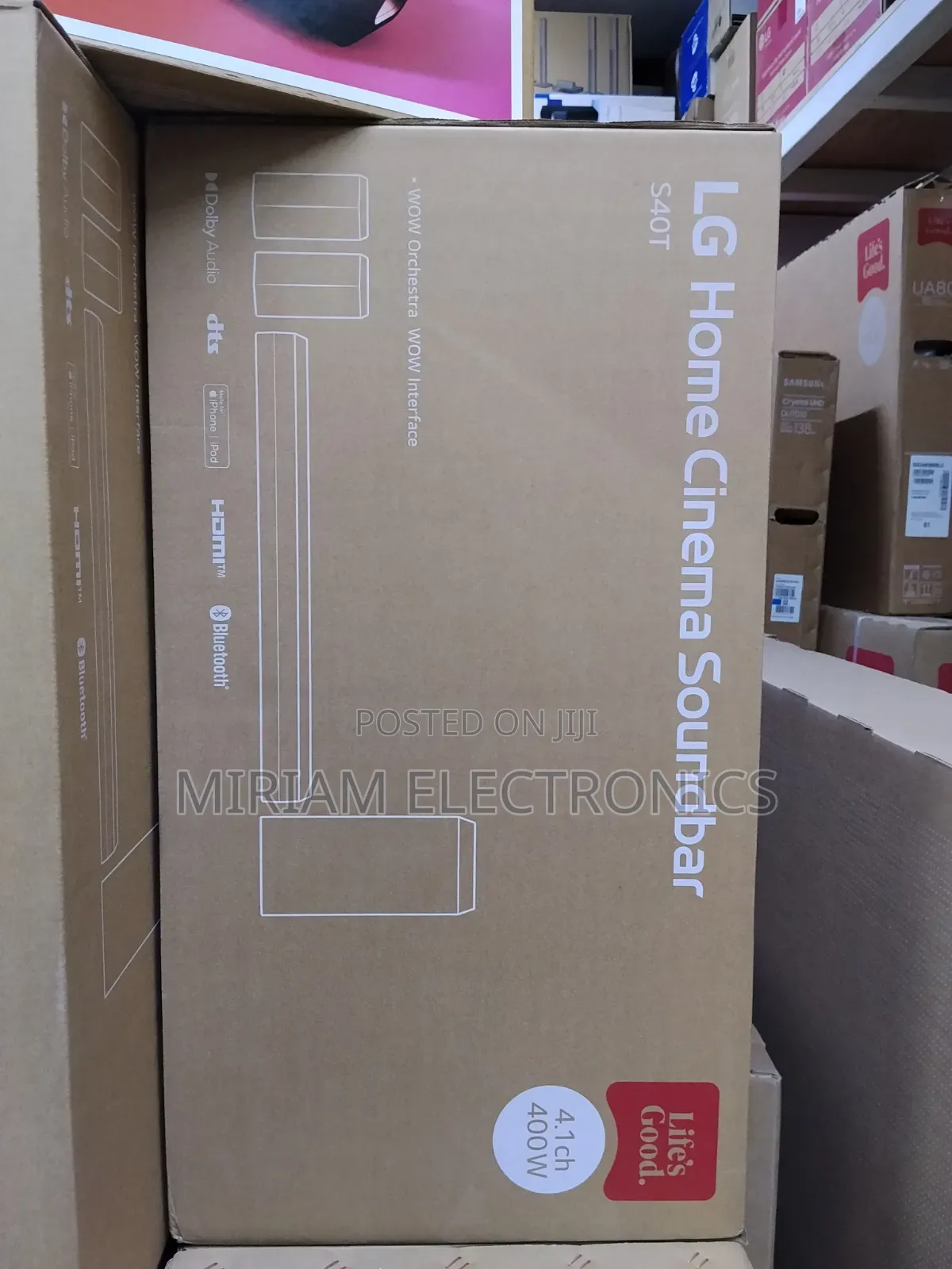 Lg S40t 300w 2.1ch Soundbar System