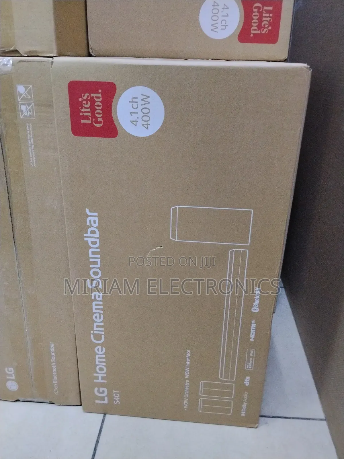 Lg S40t 300w 2.1ch Soundbar System