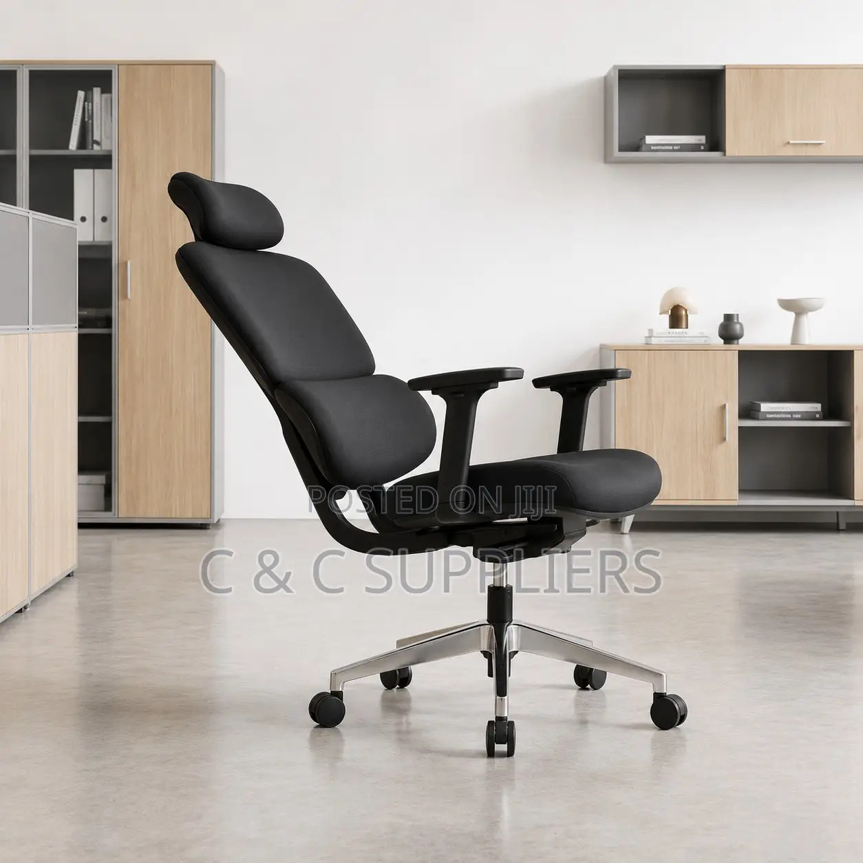 Office Orthopedic Chair-Full Fabric