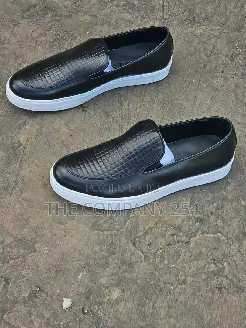 Quality Casual Leather Designer Slip on Loafers Shoes Available