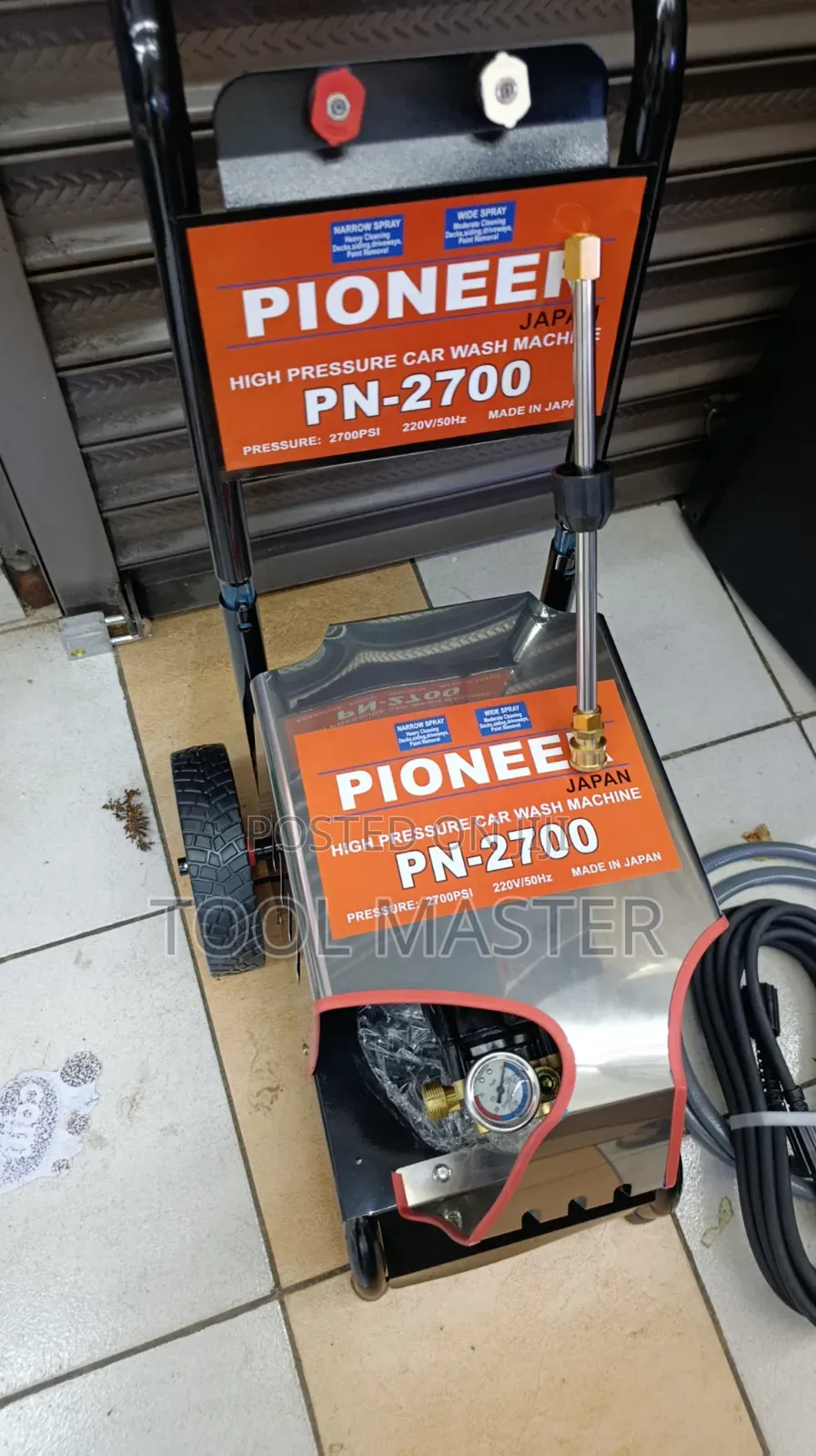 Pioneer Pn-2700 High Pressure Washer Gun/Pioneer 220v Pressure Washer