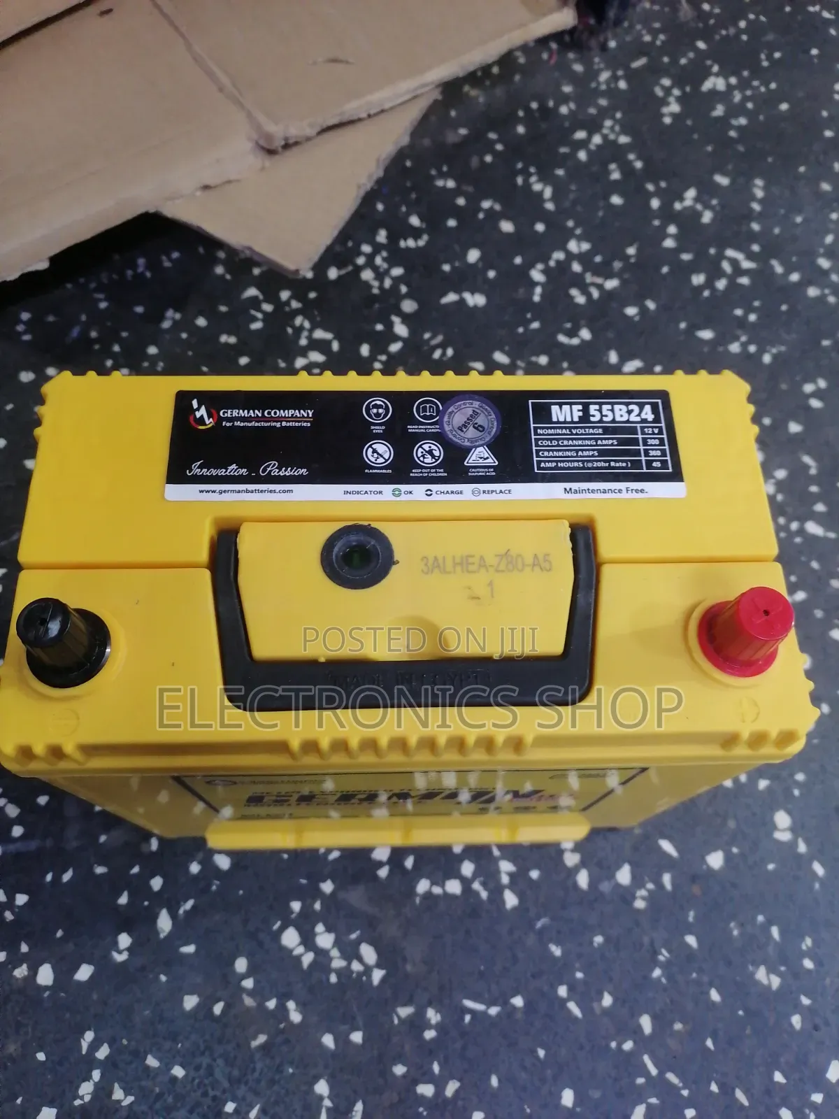 Germany Ns60.12v/45ah Sealed Maintenance Free Automotive Car Battery