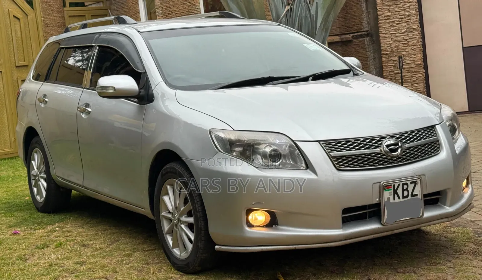 Toyota Corolla Fielder 2008 Silver