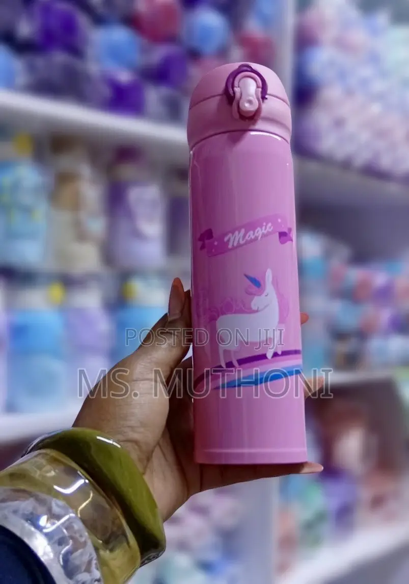 Girls Unicorn Themed 500 Ml Insulated Water Bottle