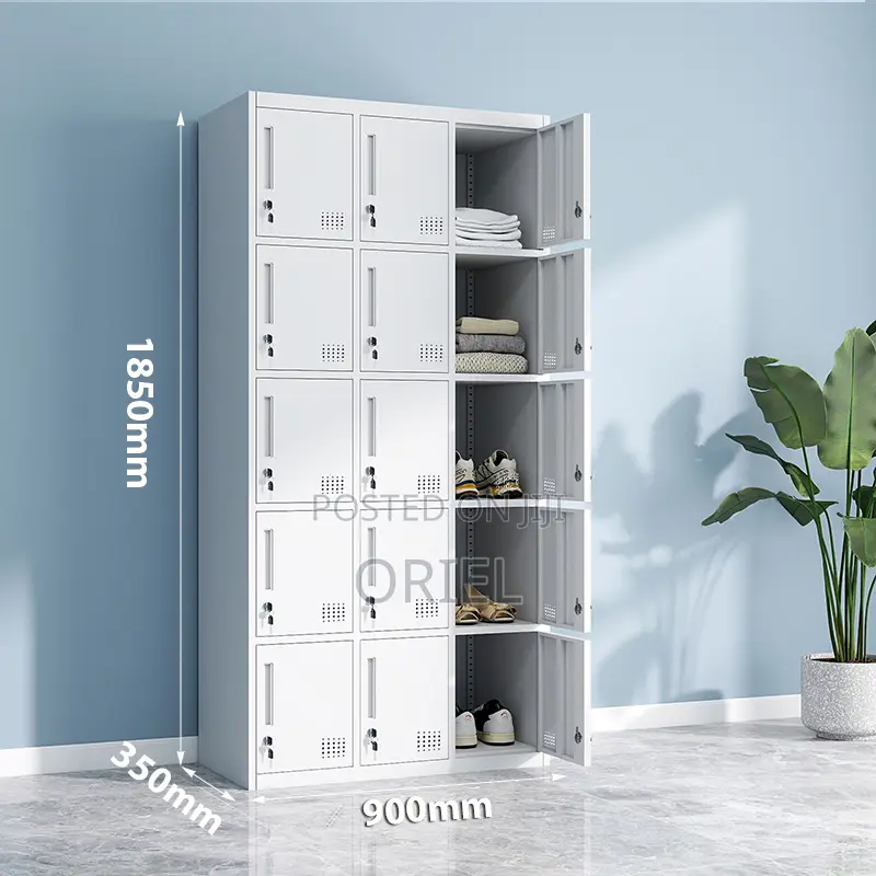 Office Cabinet 15-Locker Office Storage Cabinet