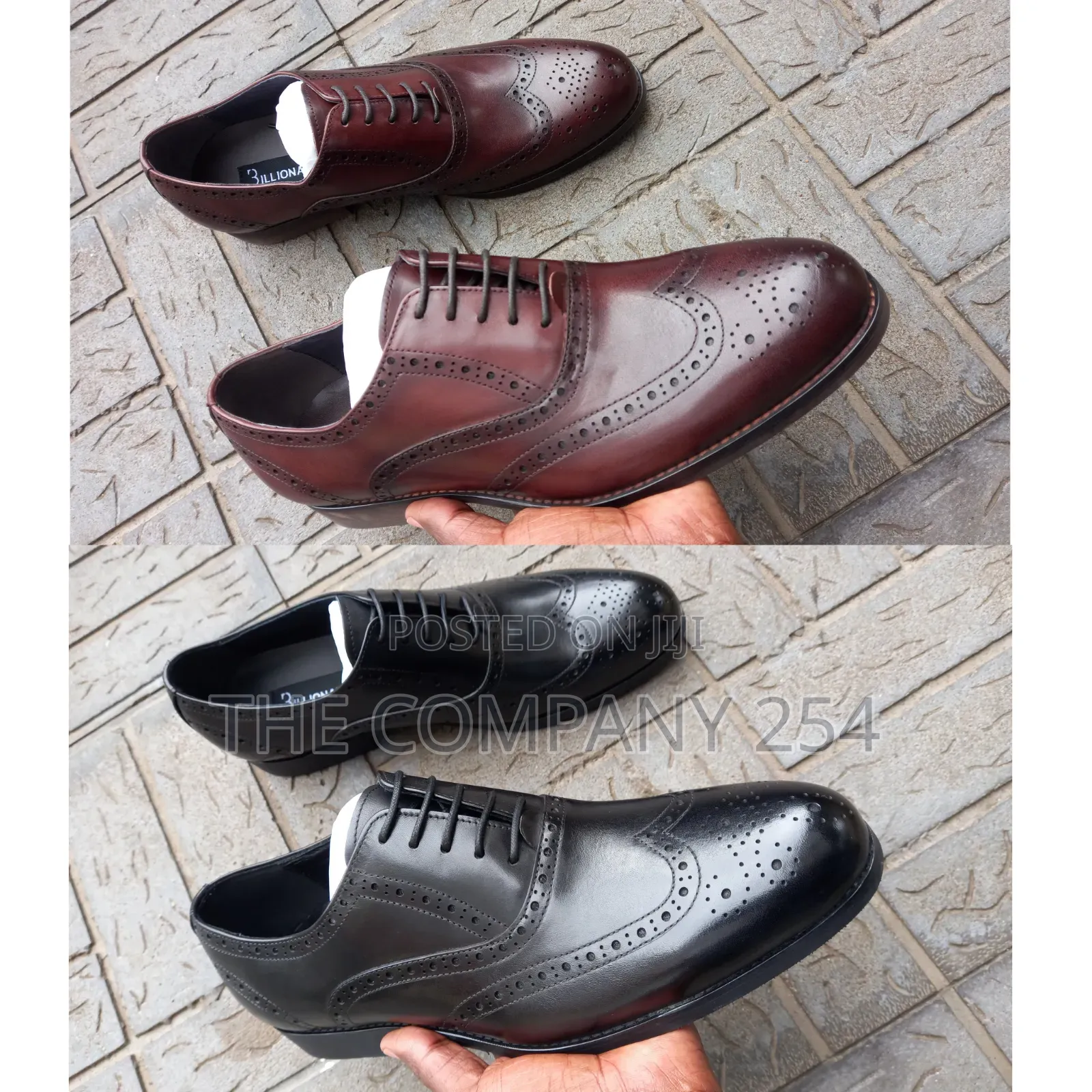 Quality Casual Leather Oxford Shoes With Rubber Sole Laced Casual