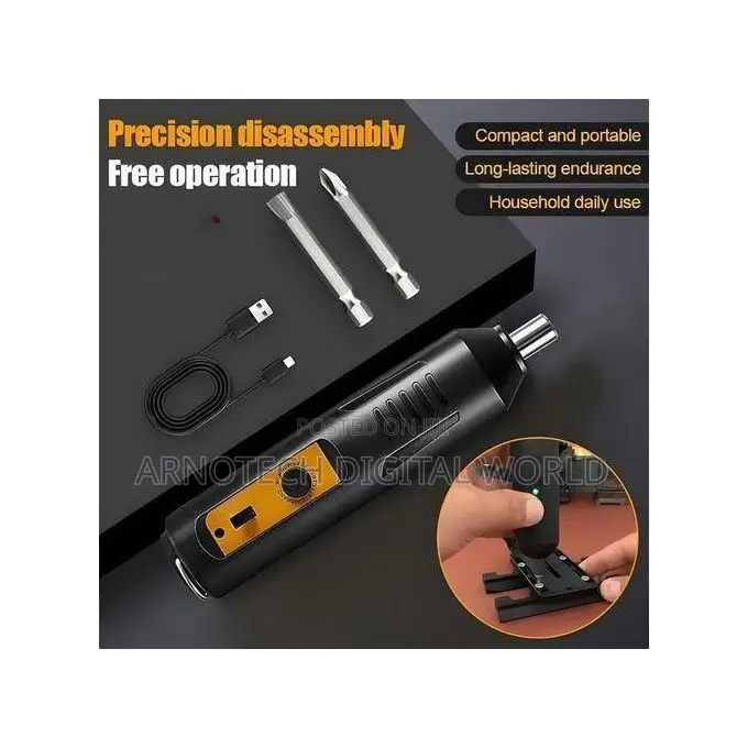 34-in-1 Electric Screwdriver 3.6v Cordless Screwdriver Set