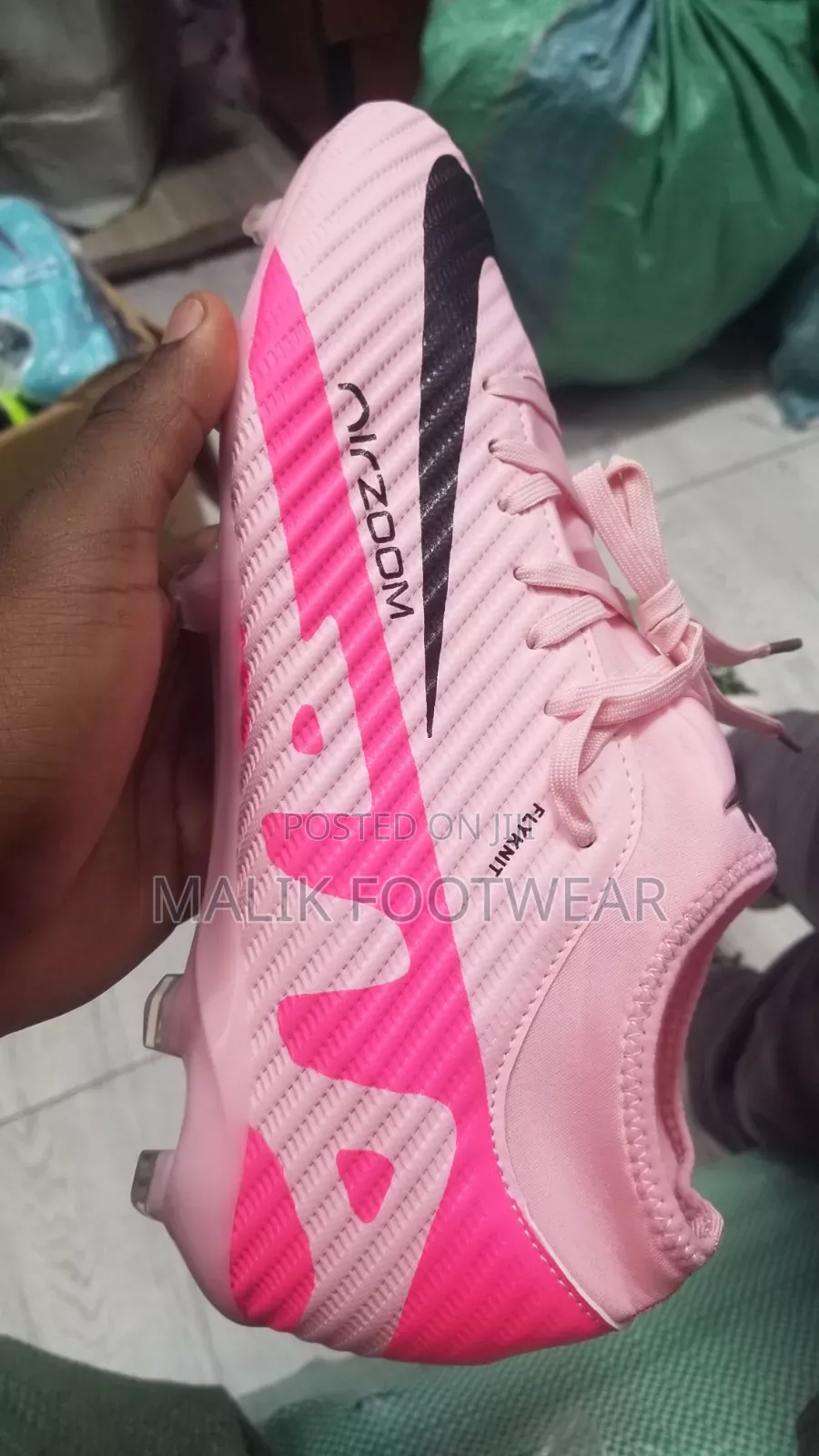 Pink Airzoom Football