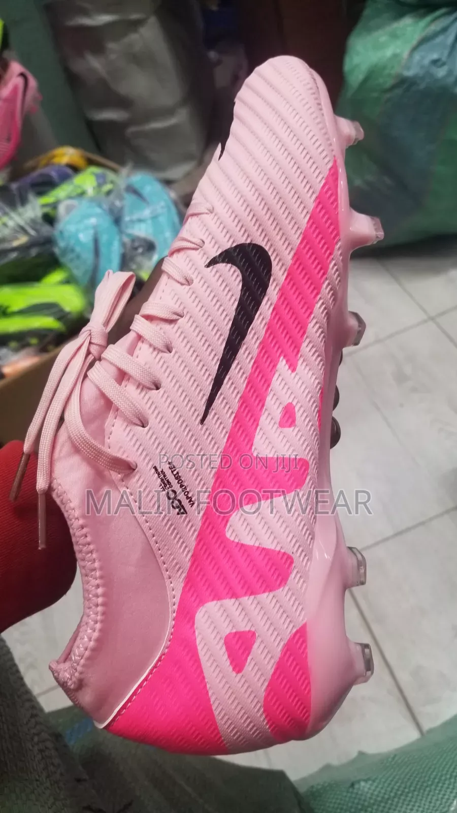 Pink Airzoom Football